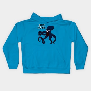 Hey Gurl Octopus Meme Kids Hoodie